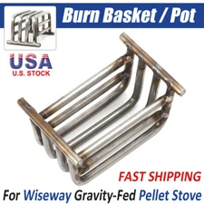 High Heat Steel Replacement Burn Basket Burn Pot Box For Wiseway Pellet Stove