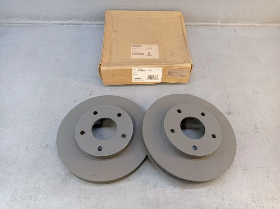 Disco de Freno Set Delantero para Chevrolet GMC Oldsmobil Isuzu 18060219 177-841 - Image 2 of 4