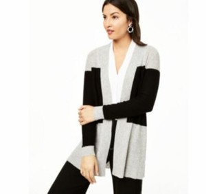 charter club color block cardigan