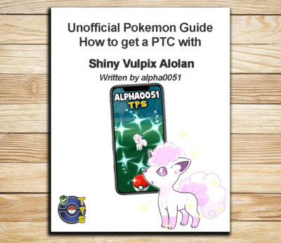 Pokemon Shiny Vulpix Alolan P T C (Include 1 Shiny )  Guide How to Get 60k