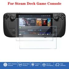 10PCS For Steam Deck Game Console Tempered Glass Cover 9H Clear Screen Protector