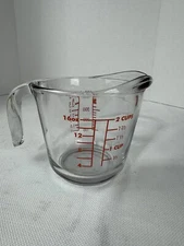 Glass 2 Cup Liquid Measuring Cup