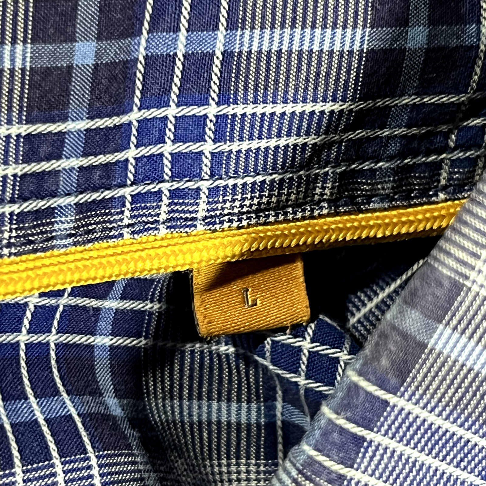 Robert Talbott Carmel Blue Plaid Button Down Shir… - image 15