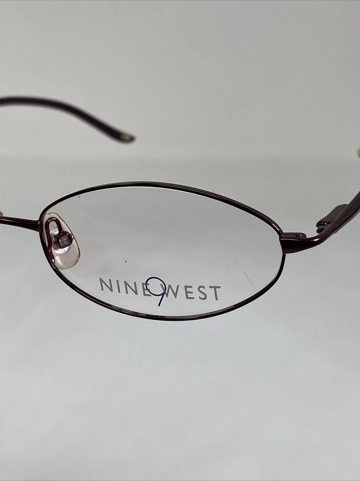 Marco de gafas para mujer NINE WEST 335 0TD6 NOS rojo borgoña 51-17-135 Foto 4 de 4