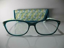 Foster Grant e-z Reader Gwyn Green White Leaves Womens Reading Glasses