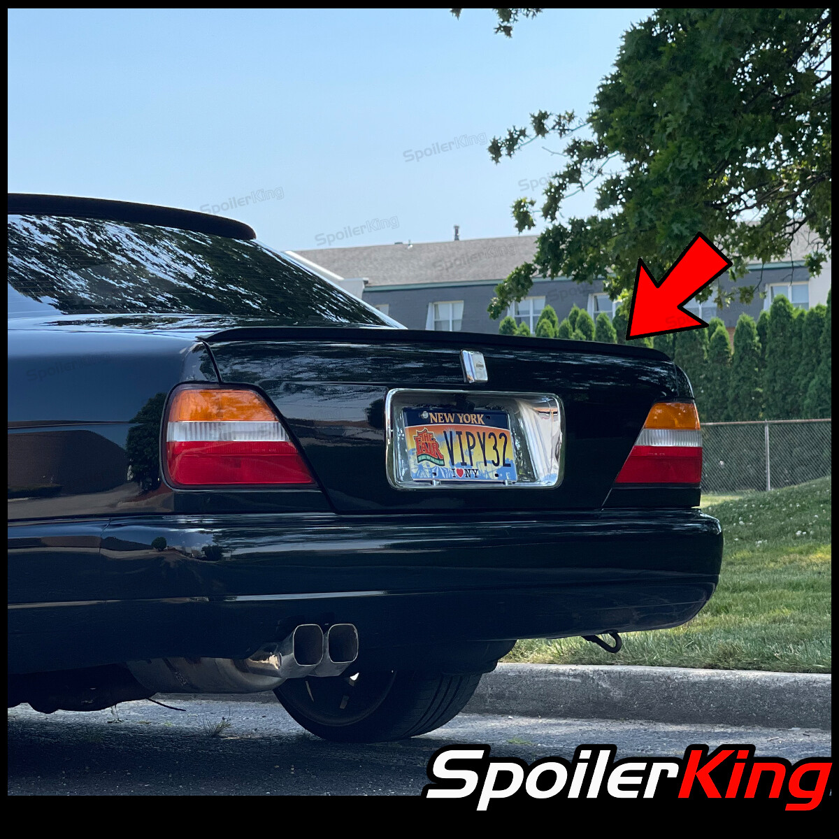 SpoilerKing Rear Trunk Lip Spoiler Fits: Nissan Gloria 1991-1995