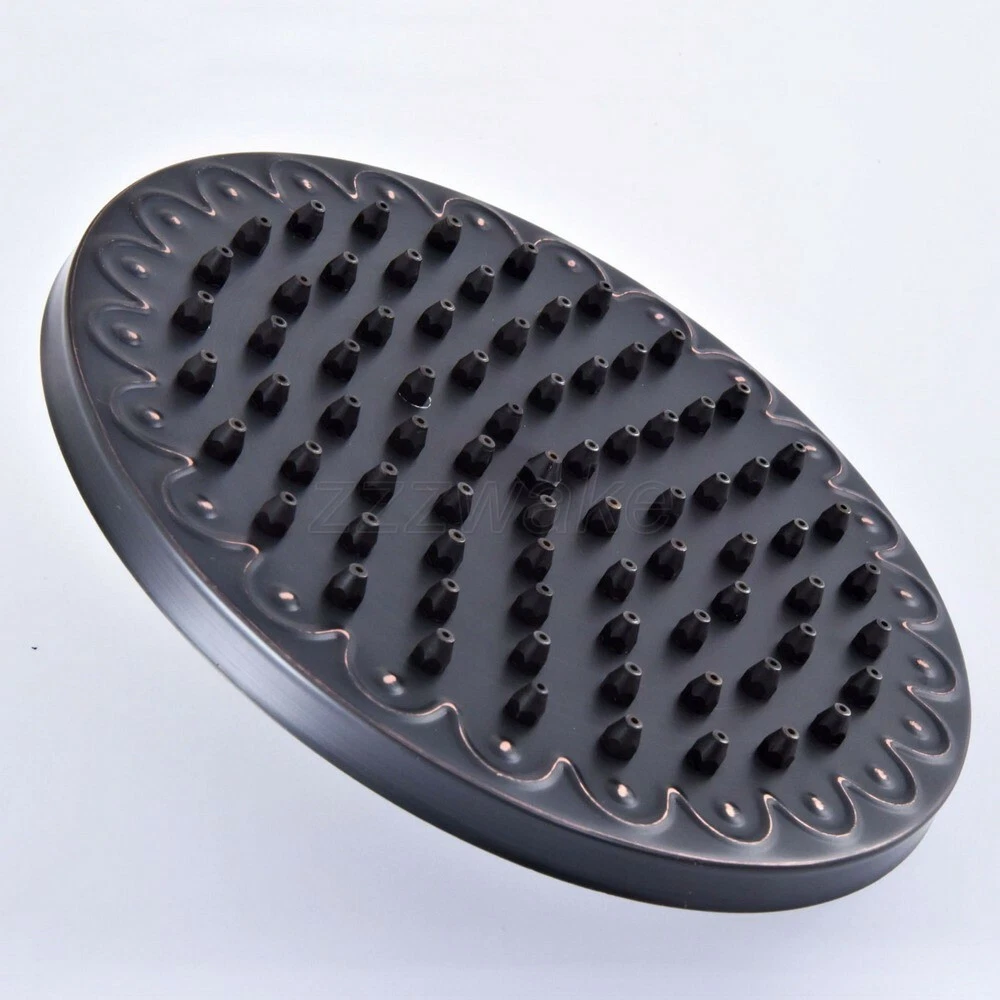 Bathroom Accessory Oil Rubbed Bronze 8" Round Spray Rain Shower Head Zsh244