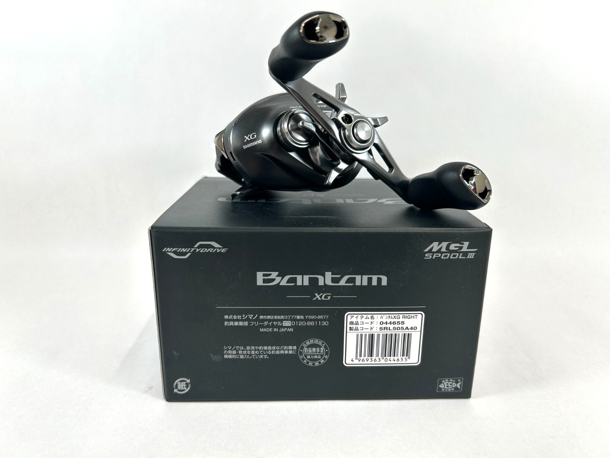 Shimano 22 BANTAM XG Right 8.1 Casting Reel New in the Box | eBay