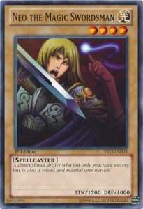 Neo the Magic Swordsman - YS13-EN003 - Common - 1st Edition x3 - Near Mint