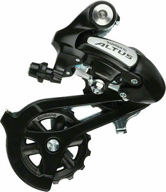 SHIMANO ALTUS RD M310 L REAR DERAILLEUR BLACK 7 8 SPEED LONG CAGE ERDM310DL