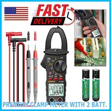 Digital Multimeter Tester AC DC Volt Amp Clamp Meter Auto Range LCD Handheld