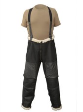 Schaffellhose USAAF Type A-3 Herren Fliegerhose Rinderleder Lederhose braun neu