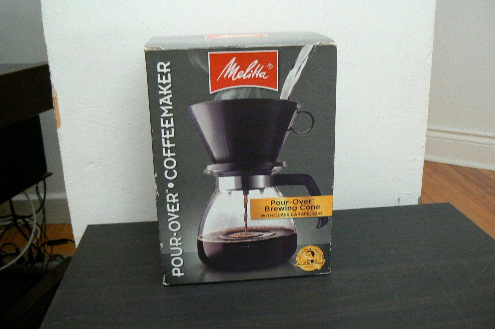 Brewer With 52 Oz. Glass Carafe Slow Drip Funnel