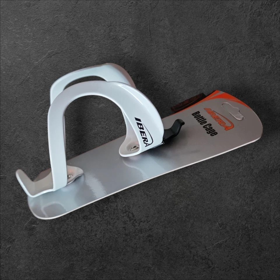 Ibera Bicycle Lightweight Aluminum Water Bottle Cage Silver - Image 2 of 3