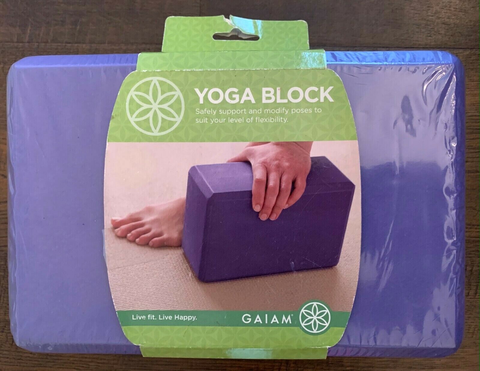 Gaiam Purple Yoga Block