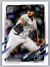 2021 Topps Update Rookie RC #US298 Ben Bowden Colorado Rockies Baseball Card