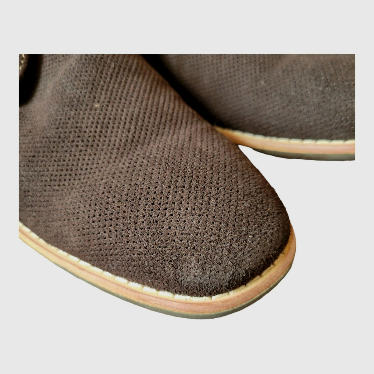 Steve Madden Men\'s Suede Beige Oxford P-Elton Shoes Size 8 Steve Madden Men main image 4