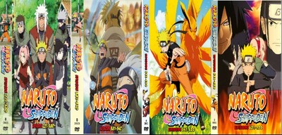 Anime DVD Naruto Shippuden (Episode 1 - 500 End) English Audio + Gift FedEx Ship