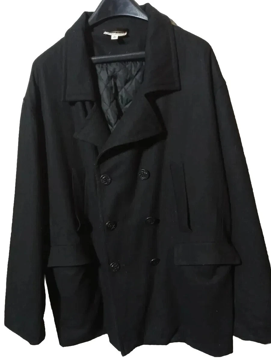 Pea coat big and tall 2025