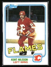 Kent Nilsson 1981 Topps #E24  Hockey Card
