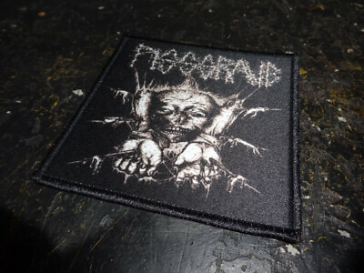 Patch Aufnäher Kutte Battle Jacket Black Death Heavy Thrash Speed Dsbm Ulver