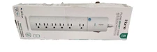 iHome Flow Smart Strip Wi-Fi Surge Protector Power Individual Electric Outlets