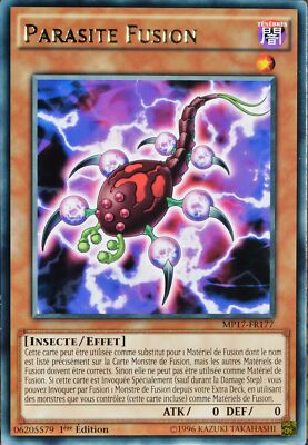 carte YU-GI-OH MP17-FR177 Parasite Fusion Rare NEUF FR | eBay