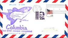 Columbia First STS1 Mission Completed - Cape Canaveral, FL - 4.14.1981 - J11804