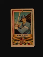 1982 Permagraphics GOLD All-Star DALE MURPHY credit card Braves Perma Graphics