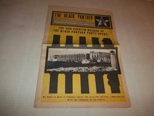 Black Panther Newspaper  Feb  27,  1971  Huey Newton, Grateful Dead, Ruchell VG+