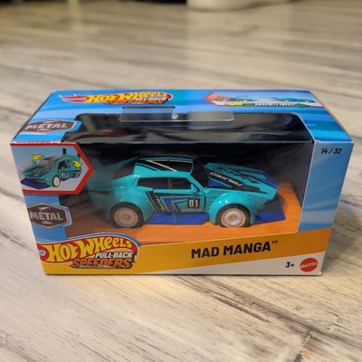  Hot Wheels Pull-Back Speeders Mad Manga 