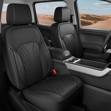 RIDEPOSH for Chevy Silverado GMC Sierra Waterproof Seat Covers, Crew Cab 1500...