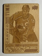 2024-25 Upper Deck Engrained Ice Carved In Time Joe Sakic