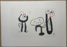 Joan Miro Enfance Von Ubu 1972 Heliogravur Kunstedition 1987