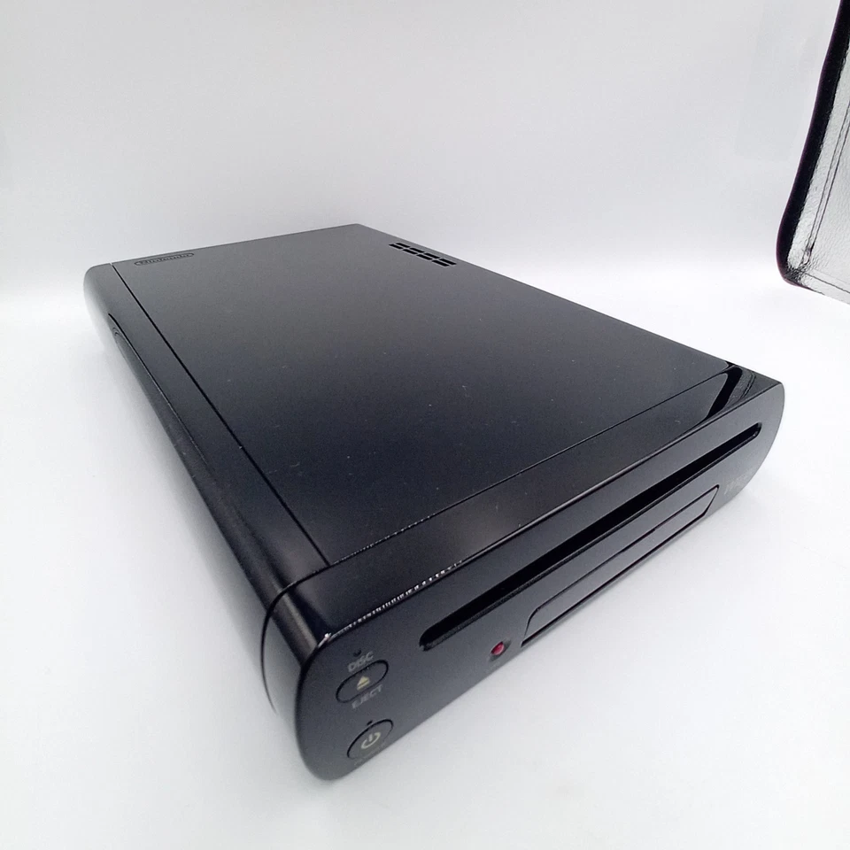 Nintendo Wii U 32GB Black Premium Console Set Boxed Japanese Version Working - Image 3 of 4