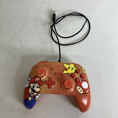 Super Mario - Power A Enhanced Wired Controller Nintendo Switch Brand