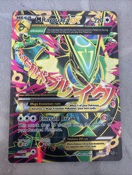 Mega Rayquaza EX Full Art 105/108 XY Roaring Skies