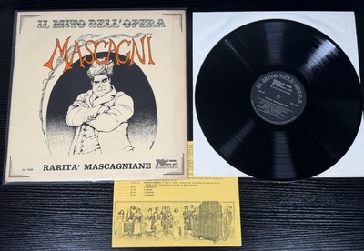 Mascagni El Mito Dell  Opera 70s Bongiovanni Record VG+ / VG GB 1026