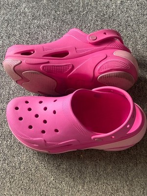 Crocs, Bubble Crush Plateau Clogs pink High Heel Croc  Gr. 43/44  M10 W12