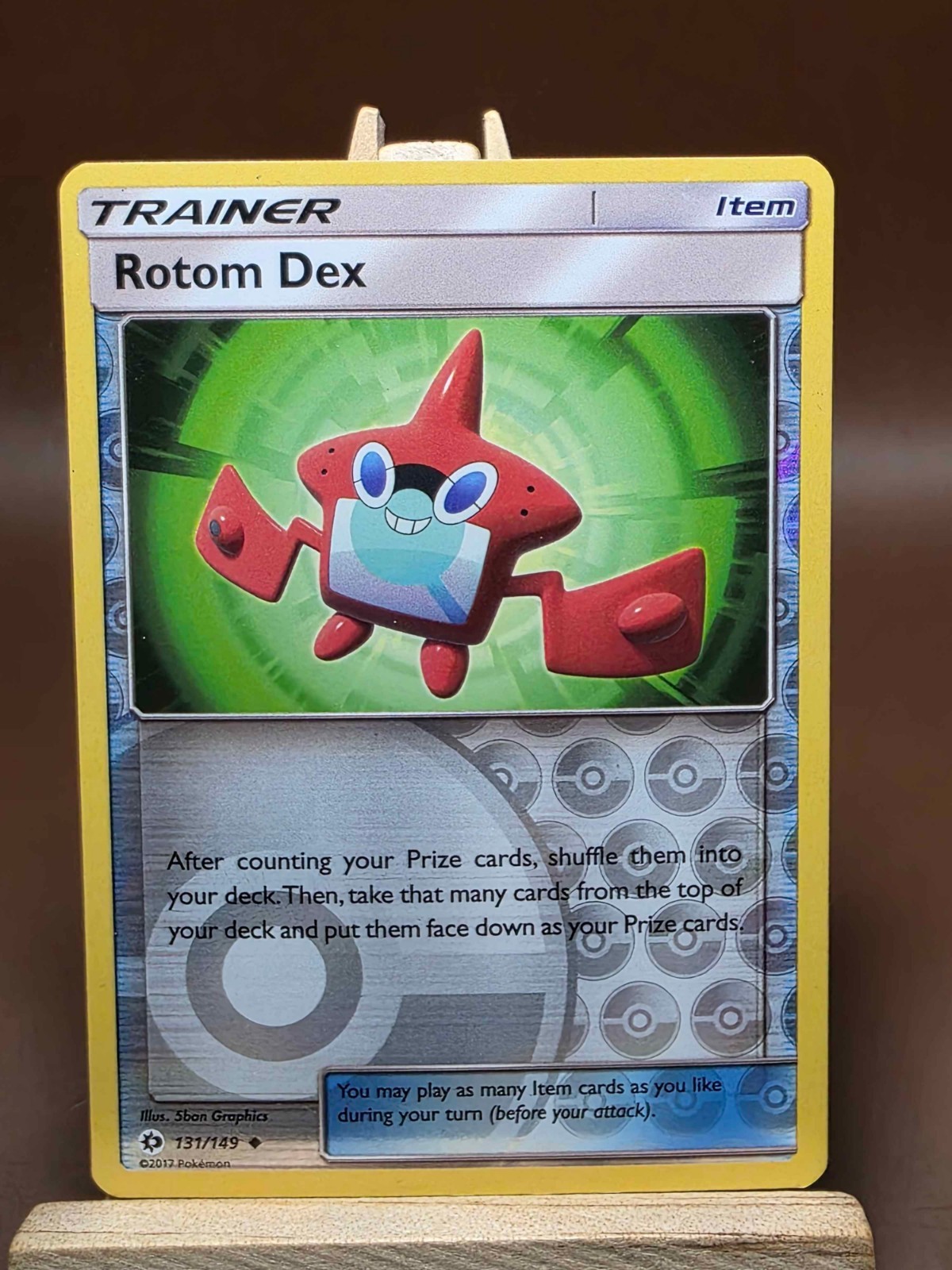 Pokemon - Rotom Dex - 131/149 - Reverse Holo - Sun & Moon HP
