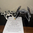 LEGO Star Wars 75348 Mandalorian Fang Fighter vs. Tie Interceptor | Ships Only!