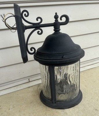 PROGRESS LIGHTING P5650-31 ASHMORE 3 LIGHT 17'' TEXTURED BLACK OUTDOOR WALL LAMP