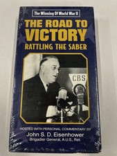 The Road to Victory: Rattling the Saber VHS 1995 WWII Documentary John