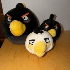 Angry Birds Plush Toy Lot Rovio 2010 Stuffed Animal Set Bundle One No Tag