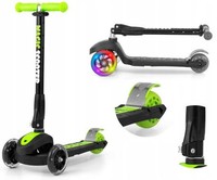 Kinderroller Magic GrüN Schwarz 3+ Jahre Mit Led RäDern