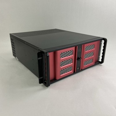 iStarUSA D-400SE-RD 4U Compact Computer Rackmount Chassis Thermaltake 500W PSU