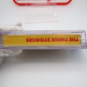 NES Nintendo THE THREE STOOGES - CGC GRADED 7.0 A+ NEW & Factory Sealed +H-Seam!