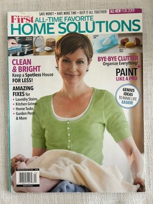 First For Woman Magazine Home Solutions Bye-Bye Organizing Hacks August 2019
