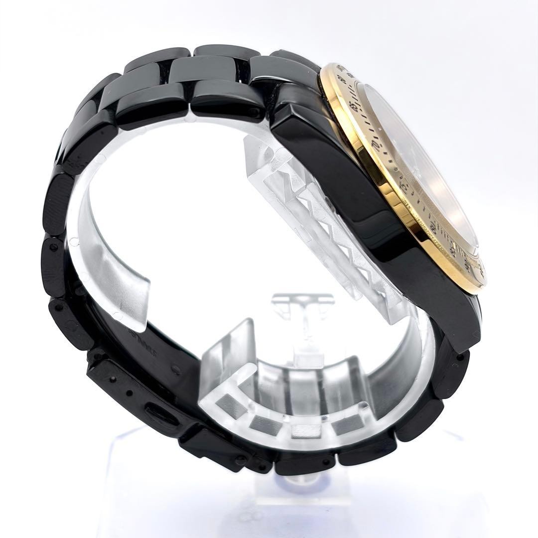 Technos Operational Chronograph Black Quartz Watc… - image 6