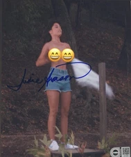 JUDIE ARONSON "SAMANTHA" SIGNED RARE SHOT FRIDAY THE 13TH THE FINAL CHAPTER SWAU